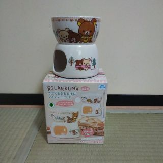 サンリオ(サンリオ)のチーズ&チョコレートフォンデュ　リラックマてぶくろをとどけに　フォンデュセット(食器)