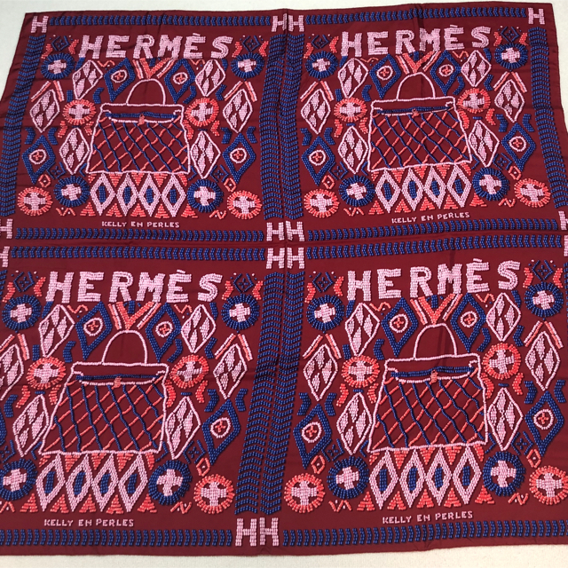 Hermes - 【 エルメス HERMES 】 大判 カレ 140 ケリーアンぺルル