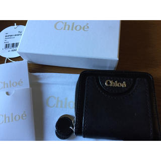 クロエ(Chloe)のChloe クロエ 二つ折り財布 黒(財布)