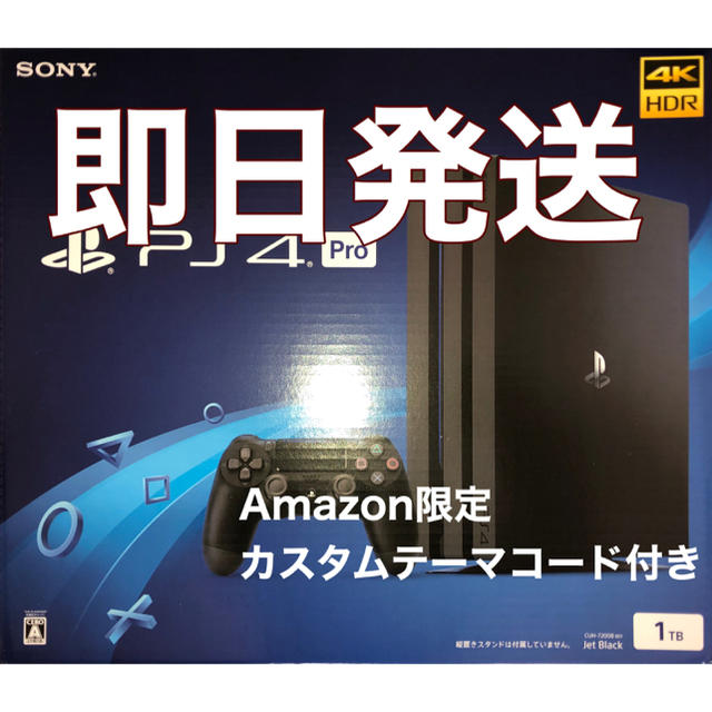 SONY PlayStation4 PS4 Pro 1TB 本体 特典