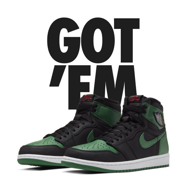 air Jordan1 high pine green 28