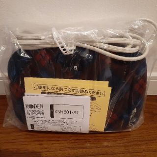 平型電気あんか　KSH601-AC(電気毛布)