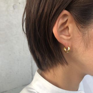 トゥデイフル(TODAYFUL)の#34 ミニリングピアス　ゴールド(ピアス)