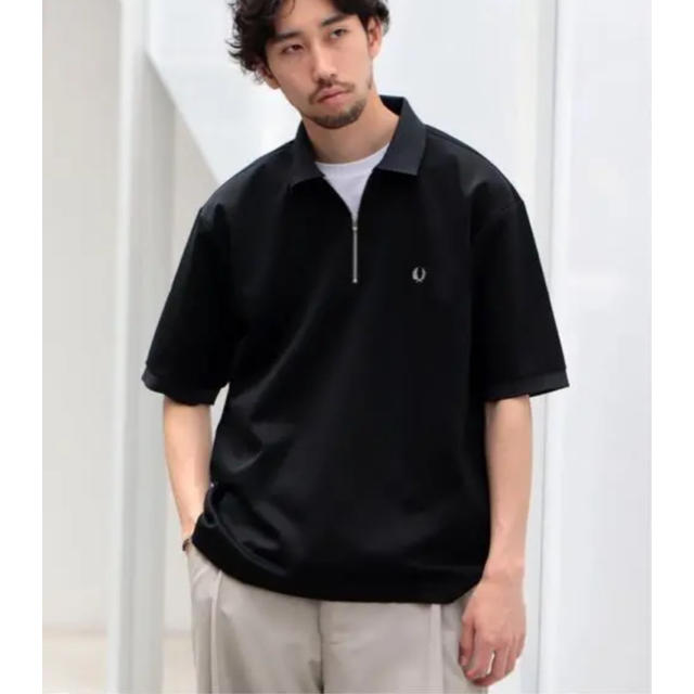 FRED PERRY×EDIFICE / フレッドペリー別注 ハーフジップポロ