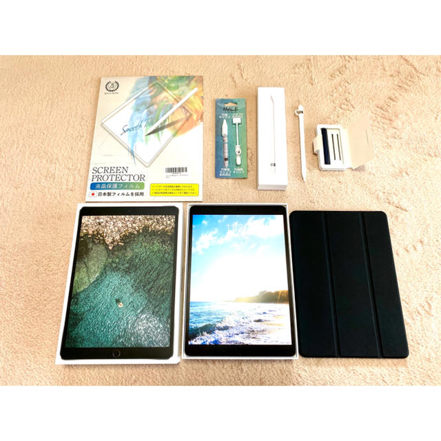 Apple(アップル)の【Pencil付】iPad Pro 10.5 Cellular 256GB スマホ/家電/カメラのPC/タブレット(タブレット)の商品写真