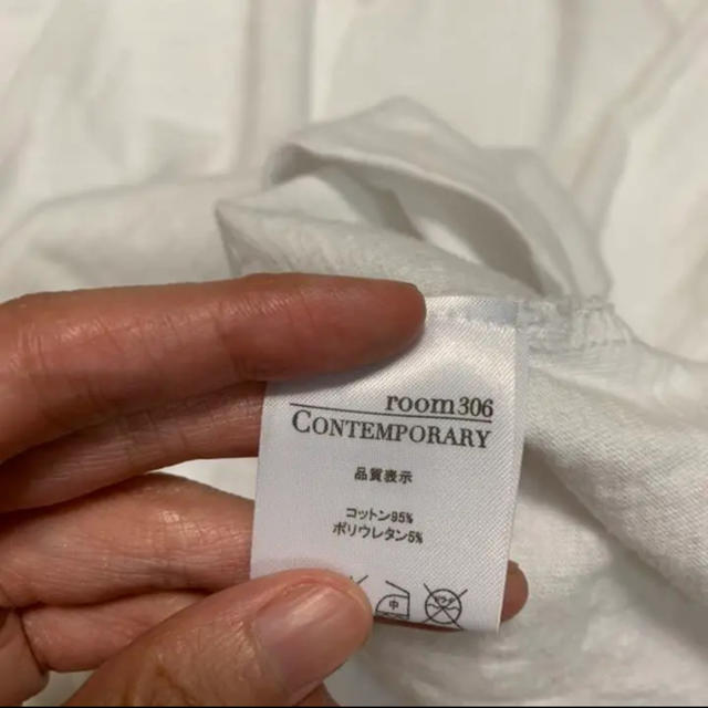 room306 CONTEMPORARY(ルームサンマルロクコンテンポラリー)のroom306 contemporary 代官山店舗限定 フラミンゴＴシャツ レディースのトップス(Tシャツ(半袖/袖なし))の商品写真