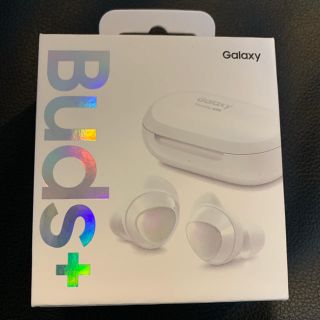 GALAXY buds+　 ギャラクシー　バッズプラス　ホワイト(ヘッドフォン/イヤフォン)