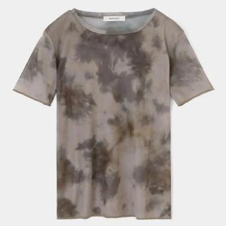 マウジー(moussy)のmoussy新作♡TIE DYE SEE THROUGH Tシャツ♡ダイダイ柄(Tシャツ/カットソー(半袖/袖なし))