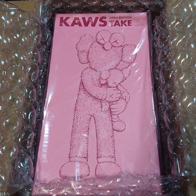 フィギュアKAWS TAKE PINK ピンク 新品