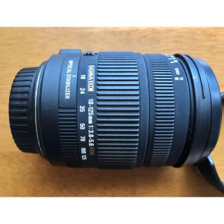 シグマ 18-125mm F3.8-5.6 DC OS HSM キヤノン用