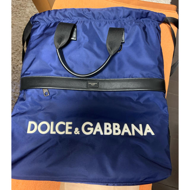 DOLCE&GABBANA トートバッグ　リュック　2wayブルー