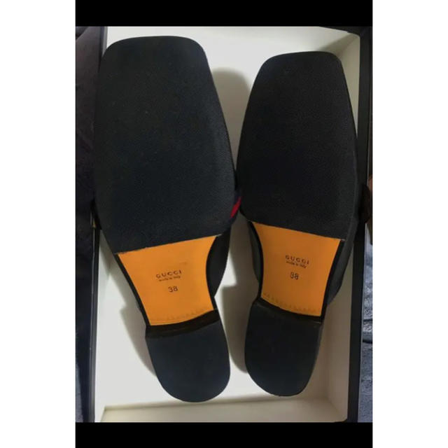 Gucci(グッチ)のGucci ローファーサンダル　正規品　袋カード付き レディースの靴/シューズ(ローファー/革靴)の商品写真