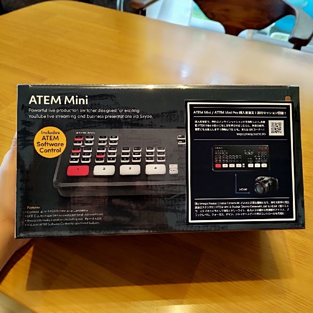 atem mini　ブラックマジックデザイン　Atem mini