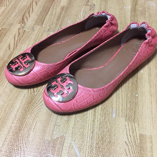 Tory Burch(トリーバーチ)のトリーバーチ クロコ調 正規品 レディースの靴/シューズ(バレエシューズ)の商品写真