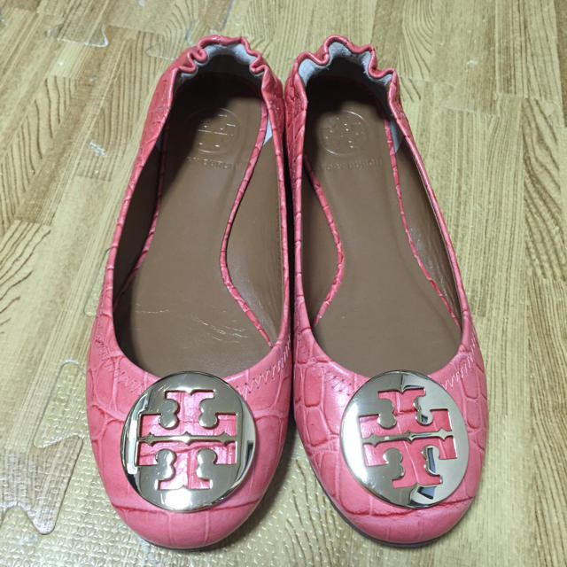 Tory Burch(トリーバーチ)のトリーバーチ クロコ調 正規品 レディースの靴/シューズ(バレエシューズ)の商品写真