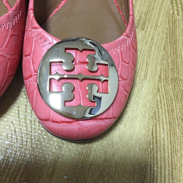 Tory Burch(トリーバーチ)のトリーバーチ クロコ調 正規品 レディースの靴/シューズ(バレエシューズ)の商品写真