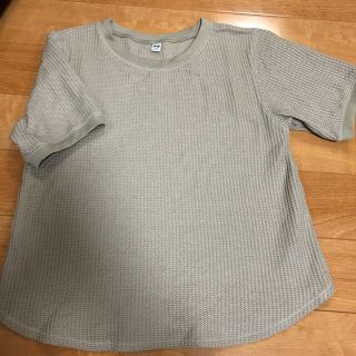 ユニクロ(UNIQLO)の値下げ！ワッフルクルーネックT(Tシャツ(半袖/袖なし))