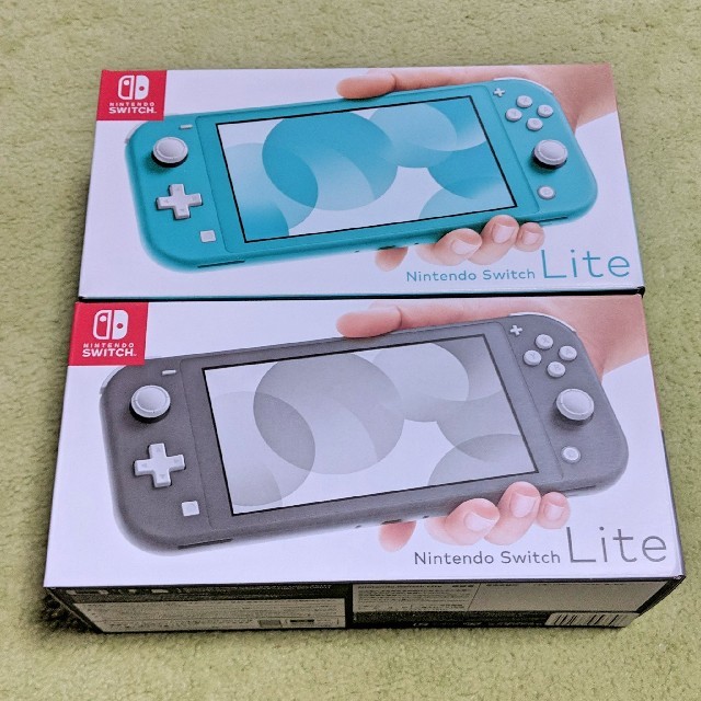 Nintendo Switch Lite ターコイズ グレー セット | aosacoffee.com