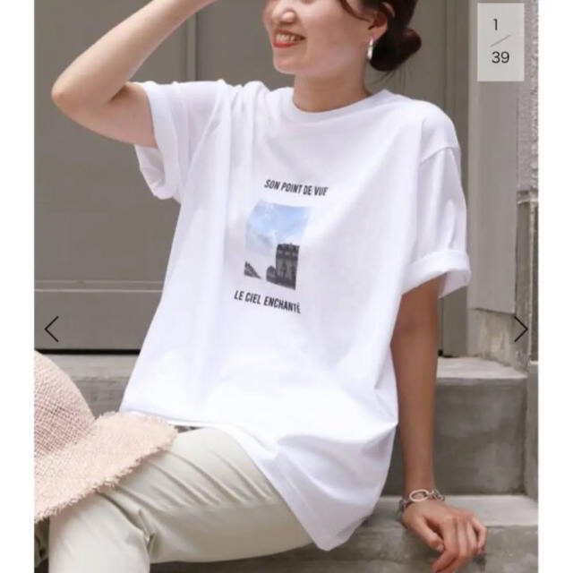 IENA Bonne Vie フォト Tシャツ　イエナ