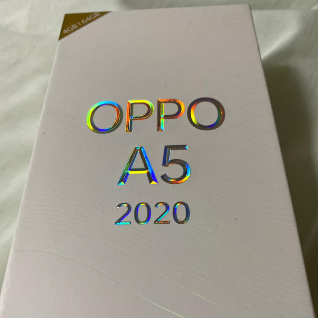 Rakuten(ラクテン)のrakuten oppo a5 2020 グリーン　64GB  SIMフリー スマホ/家電/カメラのスマートフォン/携帯電話(スマートフォン本体)の商品写真