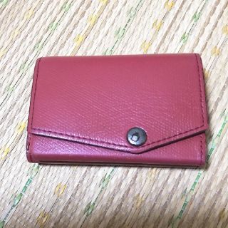 アブラサス　小さい財布　ボルドー(折り財布)