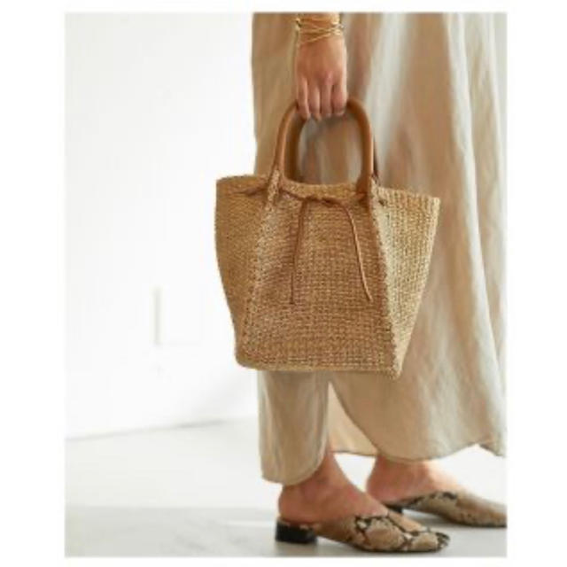 OUTERSANSET abaca basket bag