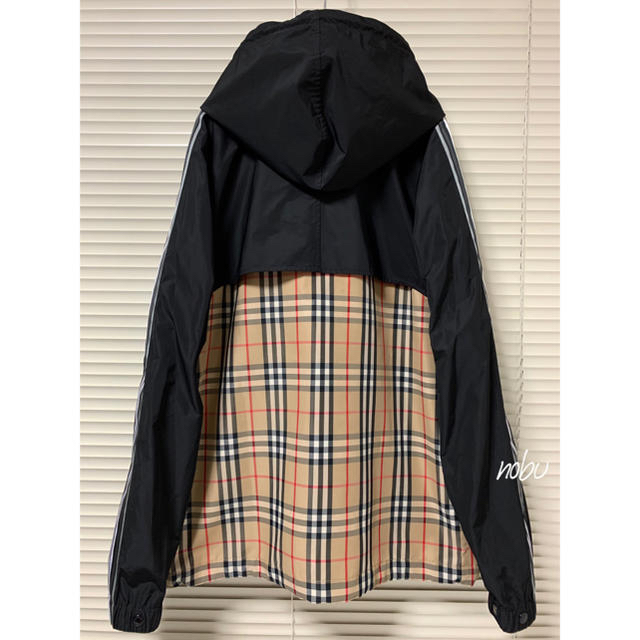 BURBERRY - 新品【 BURBERRY 】チェックパネル タフタ フーデッド
