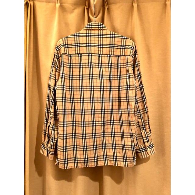 BURBERRY(バーバリー)の美品　BURBERRY ノバチェック 長袖シャツ ロゴ メンズのトップス(シャツ)の商品写真