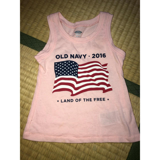 Old Navy(オールドネイビー)のタンクトップ  18-24ヶ月 キッズ/ベビー/マタニティのキッズ服女の子用(90cm~)(Tシャツ/カットソー)の商品写真