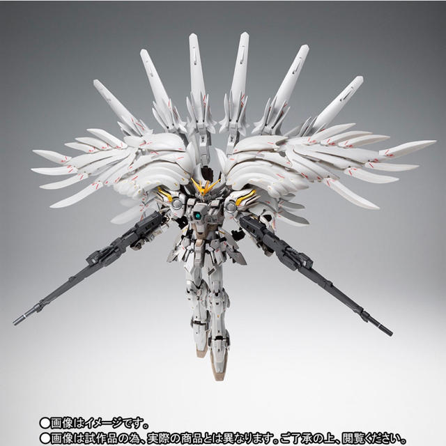 BANDAI(バンダイ)のGFFMC ウイングガンダム スノーホワイトプレリュード メタルコンポジット エンタメ/ホビーのフィギュア(アニメ/ゲーム)の商品写真