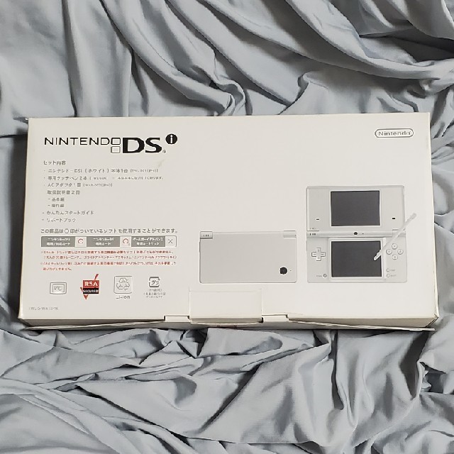 ニンテンドーDS(ニンテンドーDS)のNintendo DS 本体 ニンテンドー DSI WHITE エンタメ/ホビーのゲームソフト/ゲーム機本体(携帯用ゲーム機本体)の商品写真