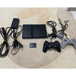 プレイステーション2(PlayStation2)のPS2 SCPH-70000 薄型　フルセット(家庭用ゲーム機本体)