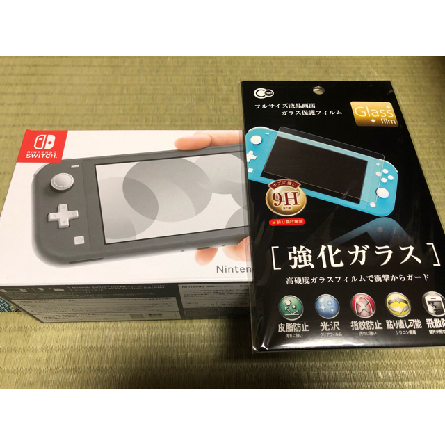 Nintendoニンテンドー スイッチ ライト Switch lite グレー 新品未使用