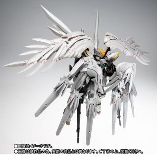 バンダイ(BANDAI)のウイングガンダム スノーホワイト プレリュード ガンダムW メタルコンポジット(模型/プラモデル)