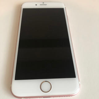 アップル(Apple)の【SIMフリー】iPhone6s Rose Gold 128G(スマートフォン本体)