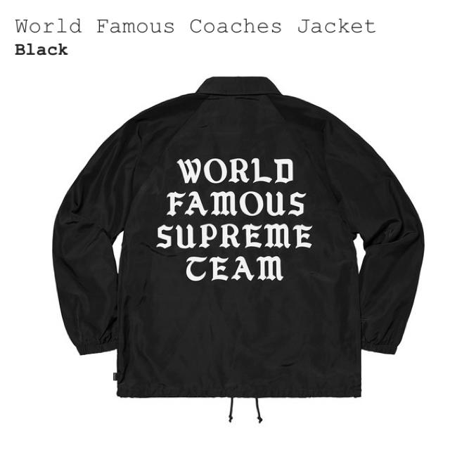 ジャケット/アウターSupreme World Famous Coaches Jacket
