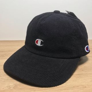 チャンピオン(Champion)のチャンピオン　chanpion コーデュロイローキャップ　送料無料　新品未使用(キャップ)