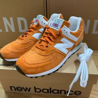 ニューバランス(New Balance)のニューバランス M576OO アニバーサリー限定オレンジスエード イングランド製(スニーカー)