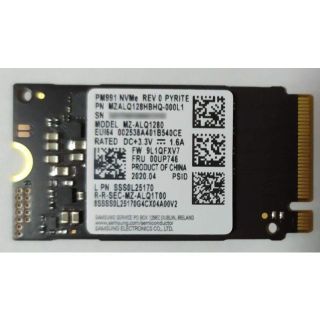 サムスン(SAMSUNG)の★起動1時間以下・新品同様★サムソン製M.2 NVMe 128GB SSD(PCパーツ)