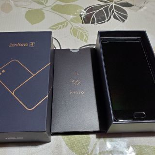 zenfon4　ze554kl　simフリー ブラック(スマートフォン本体)