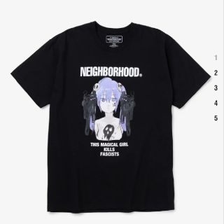 ネイバーフッド(NEIGHBORHOOD)のjun inagawa neighborhood tee 黒　XXL(Tシャツ/カットソー(半袖/袖なし))