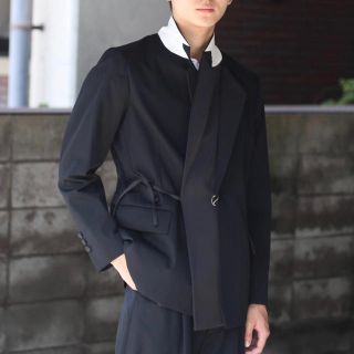 soshiotsuki ソウシオオツキ 19AW ダブルスモーキングジャケット soshiotsuki ソウシオオツキ 19AW ダブルスモーキングジャケット