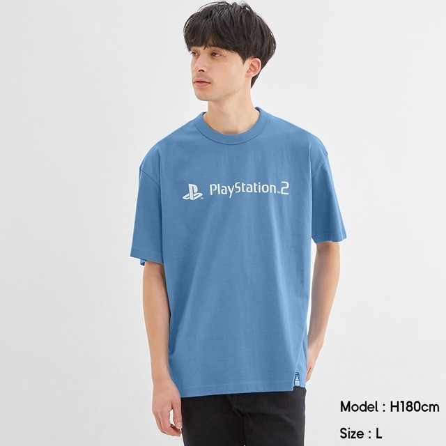 PlayStation(プレイステーション)の「GU」x 「PlayStation」コラボTシャツ メンズのトップス(Tシャツ/カットソー(半袖/袖なし))の商品写真