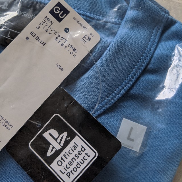 PlayStation(プレイステーション)の「GU」x 「PlayStation」コラボTシャツ メンズのトップス(Tシャツ/カットソー(半袖/袖なし))の商品写真