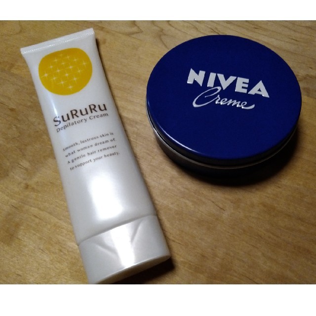 SURURU スルル 脱毛クリームとniveaクリームのセット