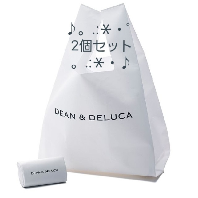 DEAN & DELUCA ディーン＆デルーカ ミニマムエコバッグ ホワイト