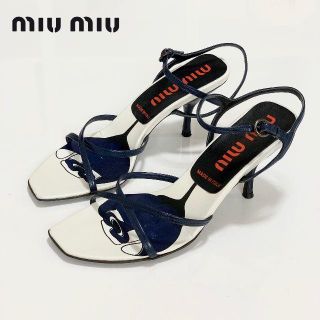 ミュウミュウ(miumiu)の1641 ミュウミュウ レザー サンダル(サンダル)