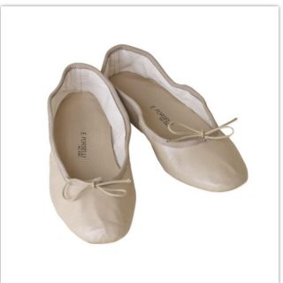 レペット(repetto)の新品未使用　ポルセリ　porselli 39 ベージュ　バレエシューズ(バレエシューズ)