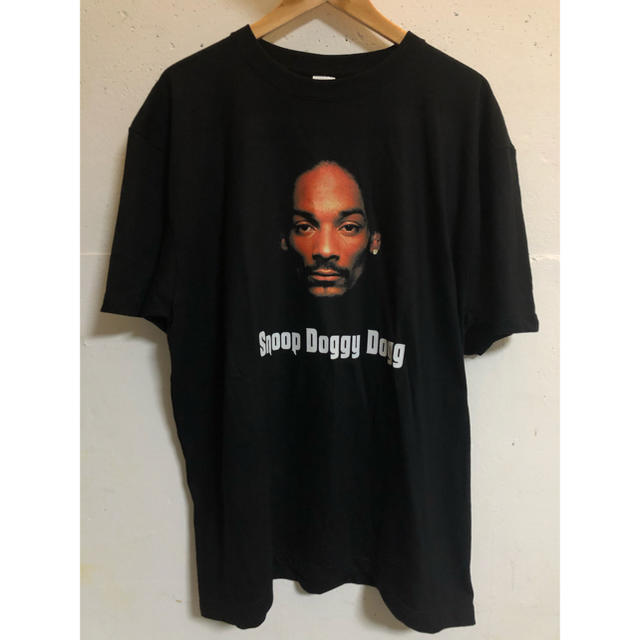 VINTAGE ヴィンテージ 90s Snoop Doggy Dogg Tha Doggfather スヌープドッグTシャツ ブラック