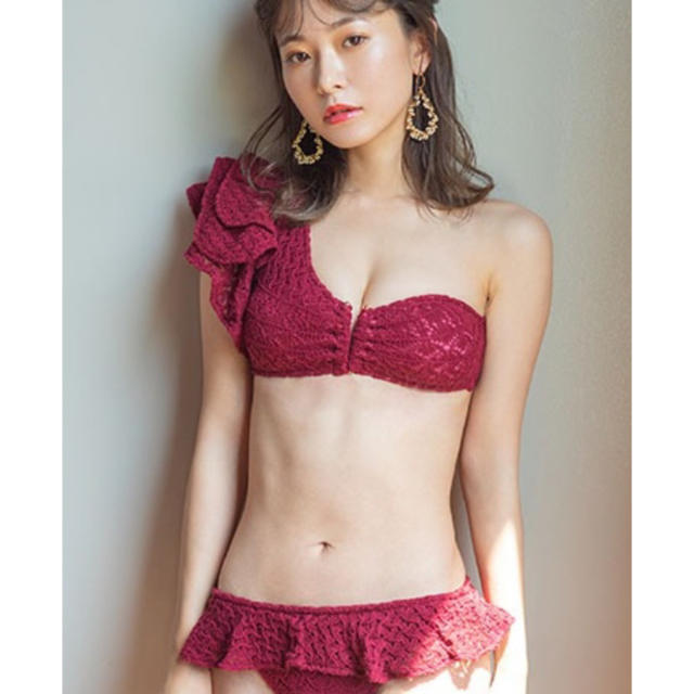 シェリーモナ ワンショルダークロシェットビキニ シェリーモナ ワンショルダークロシェットビキニ